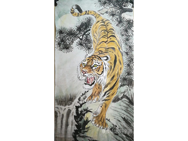 动物画-画芯规格68X136cm