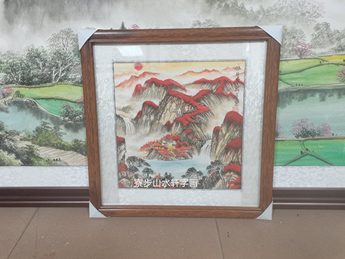 红运当头：斗方尺寸48乘48cm